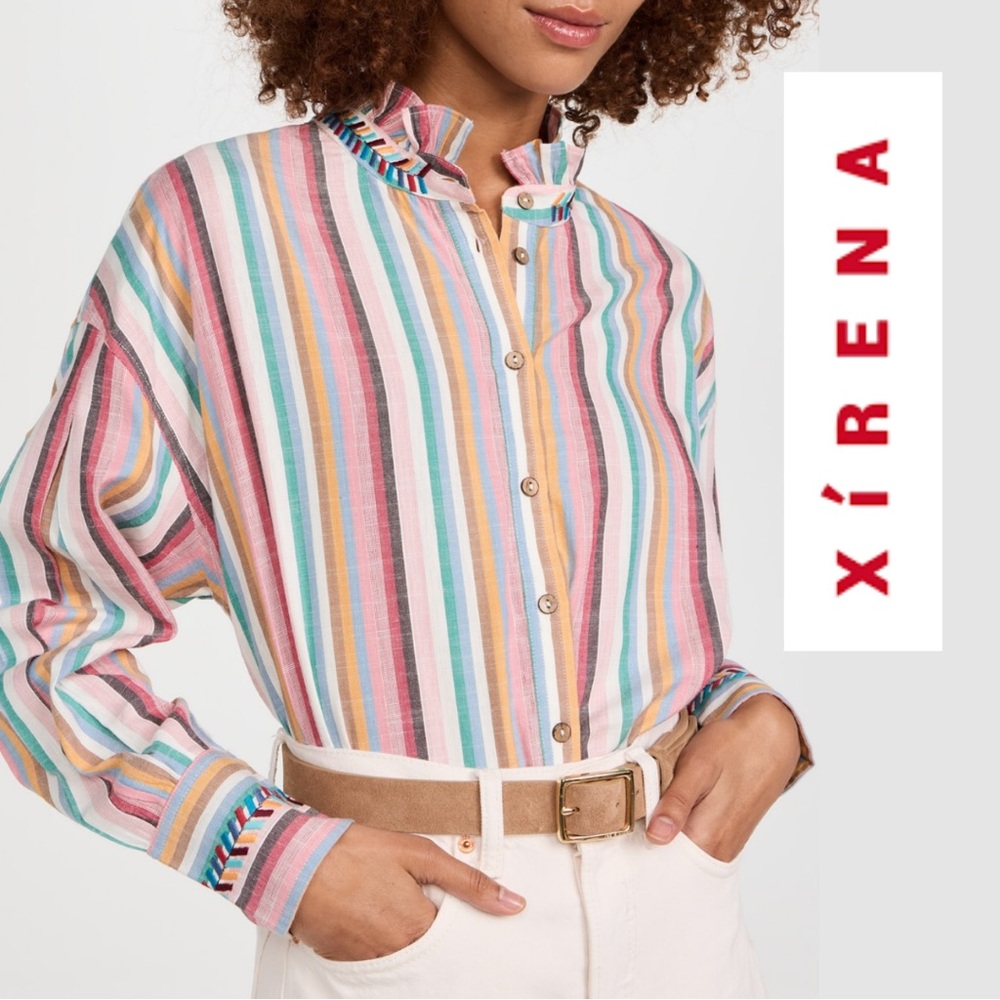 XIRENA Jensen Stripe Shirt